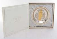 A Franklin Mint Silver Easter Plate Diameter 8 inches. — ABRAM BELSKIE, 1974