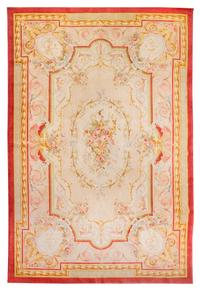 An Aubusson Style Wool Rug 14 feet x 9 feet 6 inches. — 20TH CENTURY