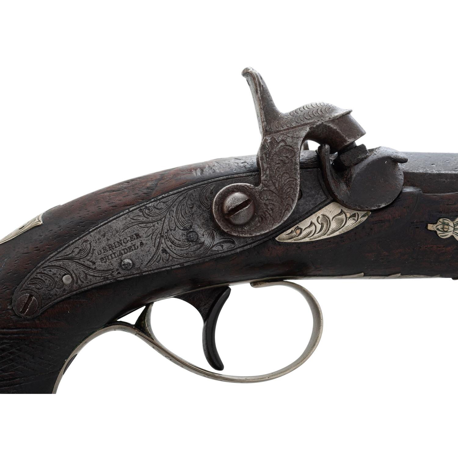 Rare WH Calhoun Nashville Agent Marked Deringer