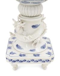 Two Japanese Porcelain Incense Burners, Koro