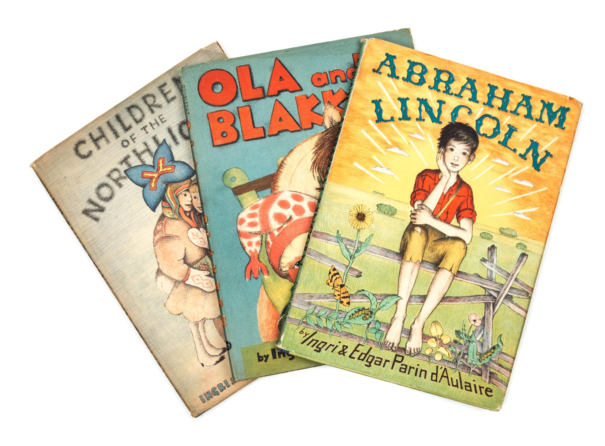 (CHILDRENS LIT; PARIN D'AULAIRE, INGRI) EDGAR. 3 works.