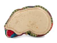 Judith Leiber Floral Sleeping Cat Minaudière, 1984
