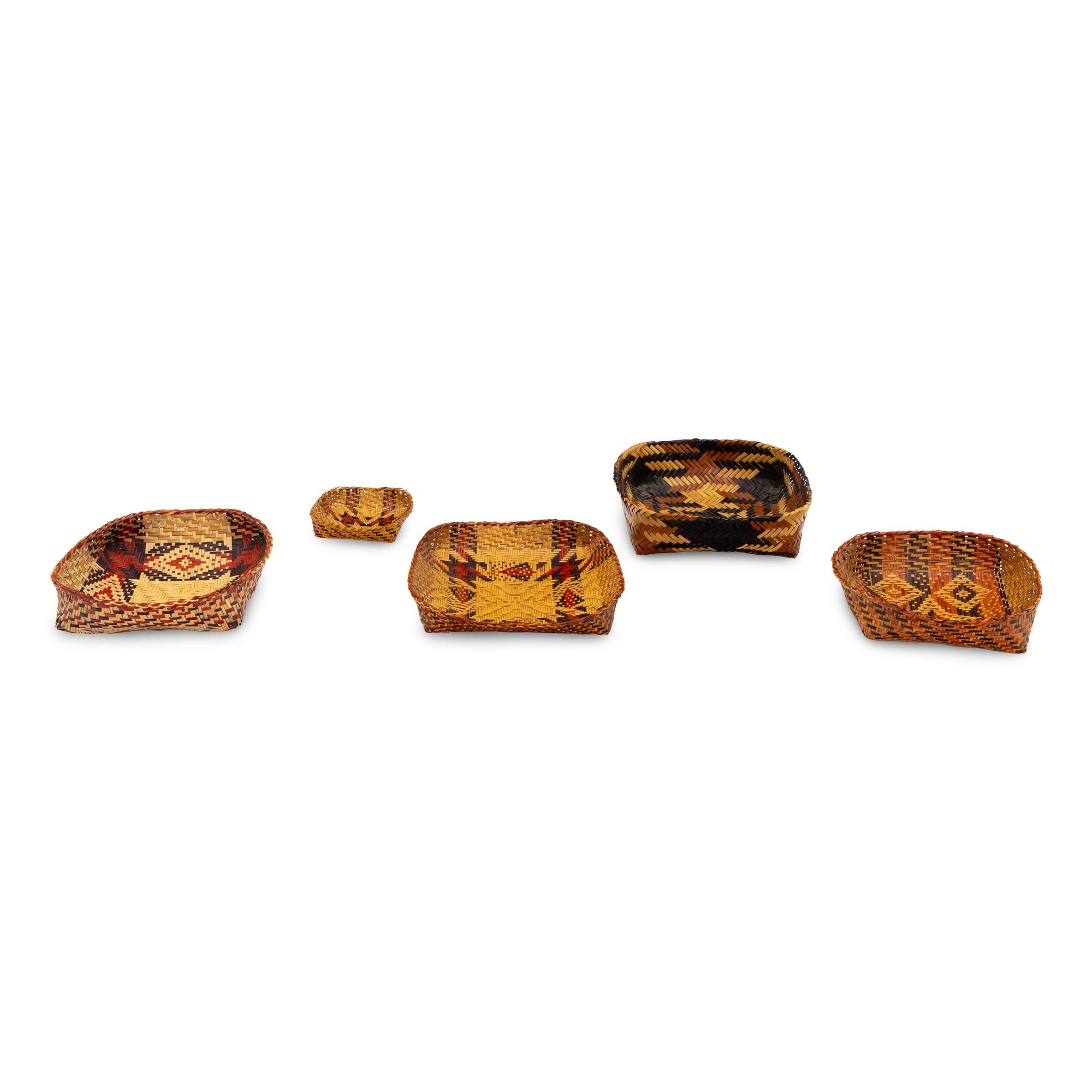 Chitimacha and Cherokee Baskets