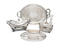 A Group of Silver and Silver-plate Articles