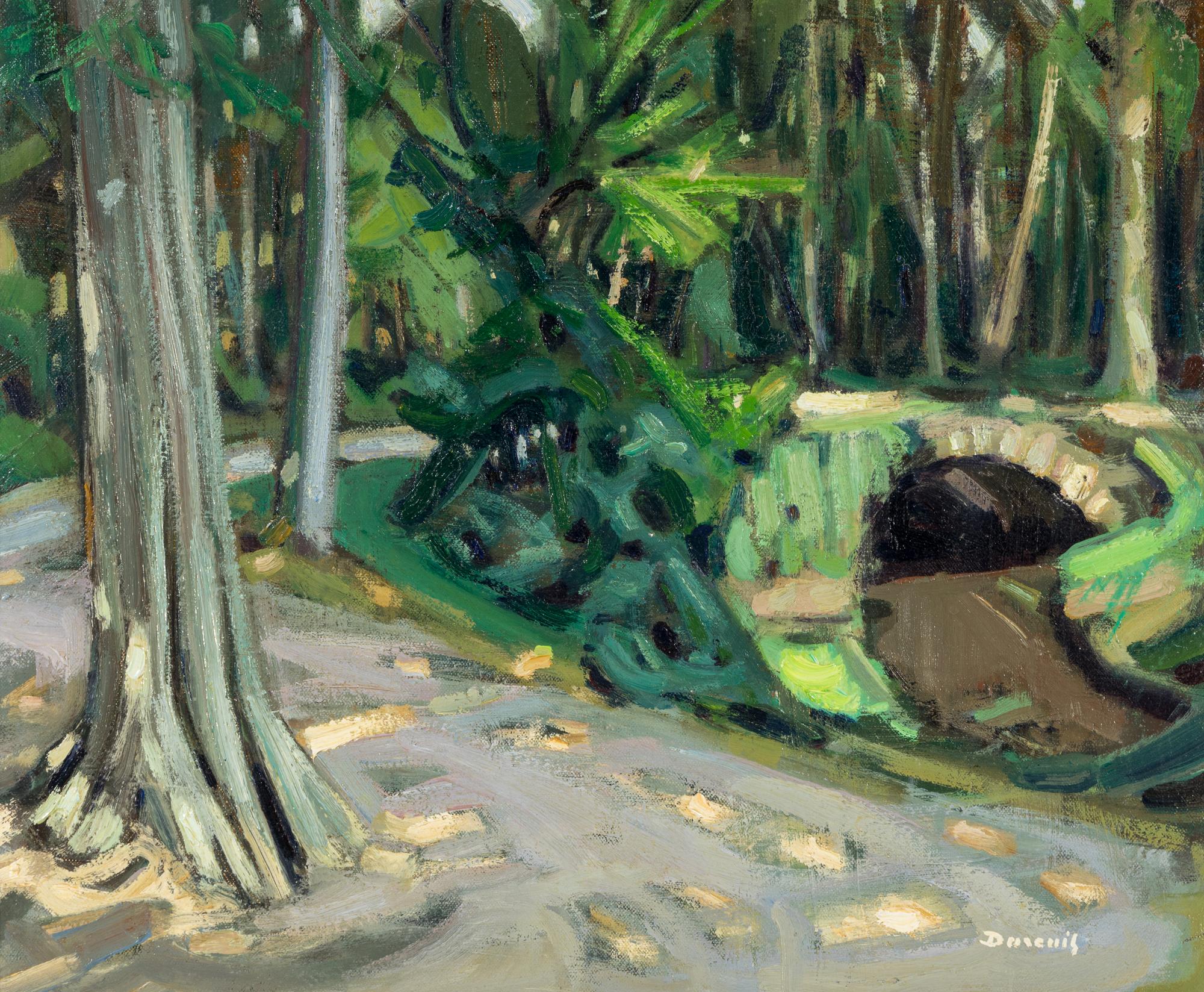 L'entrée du bois