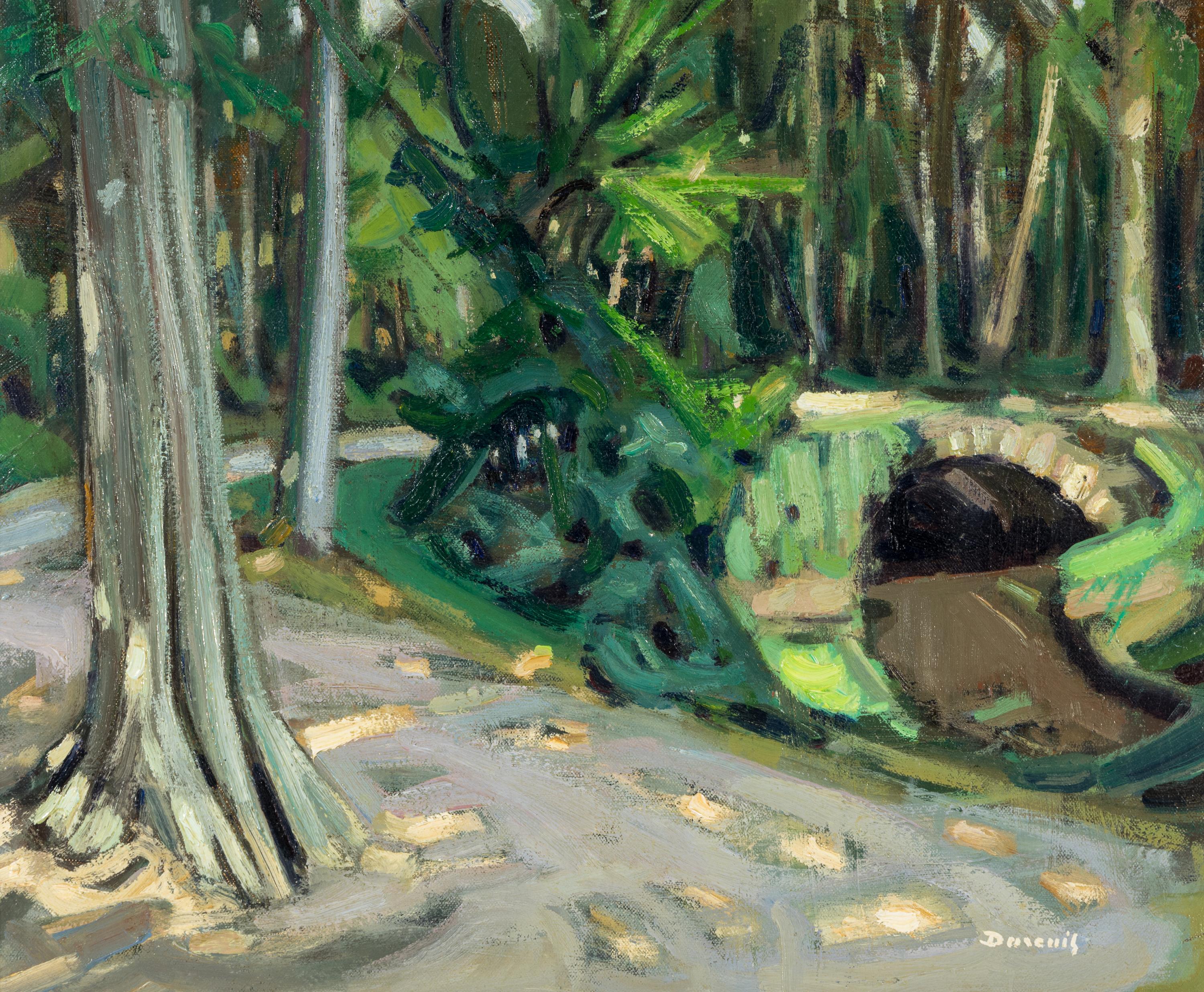 L'entrée du bois