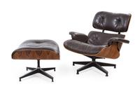 Charles and Ray Eames (American, 1907-1978; 1912-1988), HERMAN MILLER, a 670 lounge chair and 671 ottoman