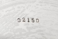 An American Silver Pierced Serving Tray, Mt. Vernon Co. Silversmiths Inc., Mount Vernon, NY, 1914-1923, of circular form, the border de