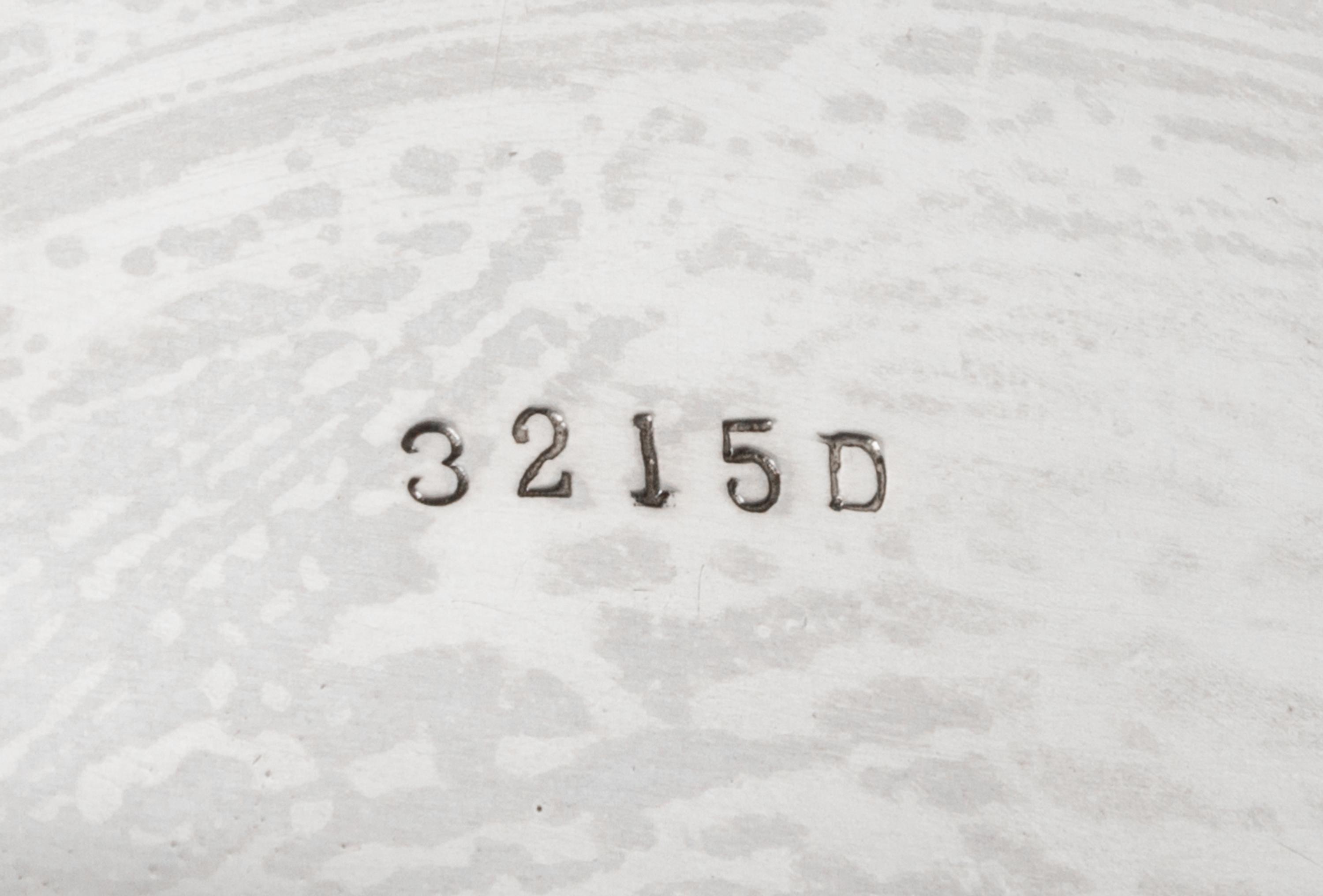 An American Silver Pierced Serving Tray, Mt. Vernon Co. Silversmiths Inc., Mount Vernon, NY, 1914-1923, of circular form, the border de