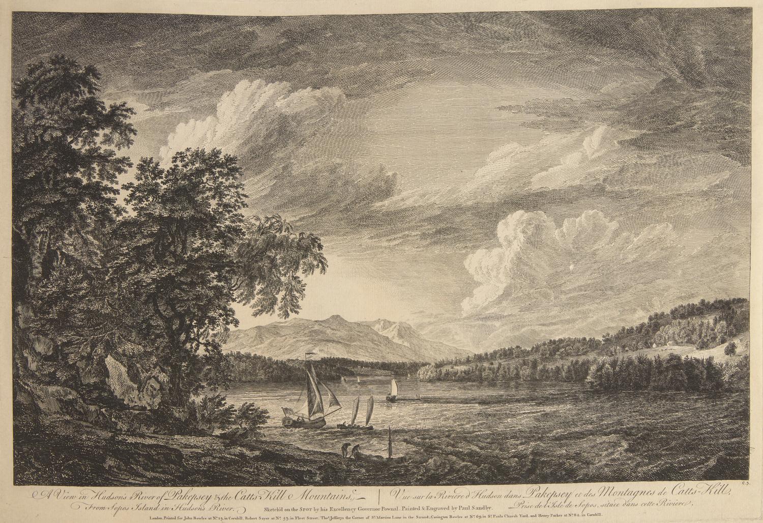 [American Views] Pownall, Thomas, and Paul Sandby. Scenographia Americana