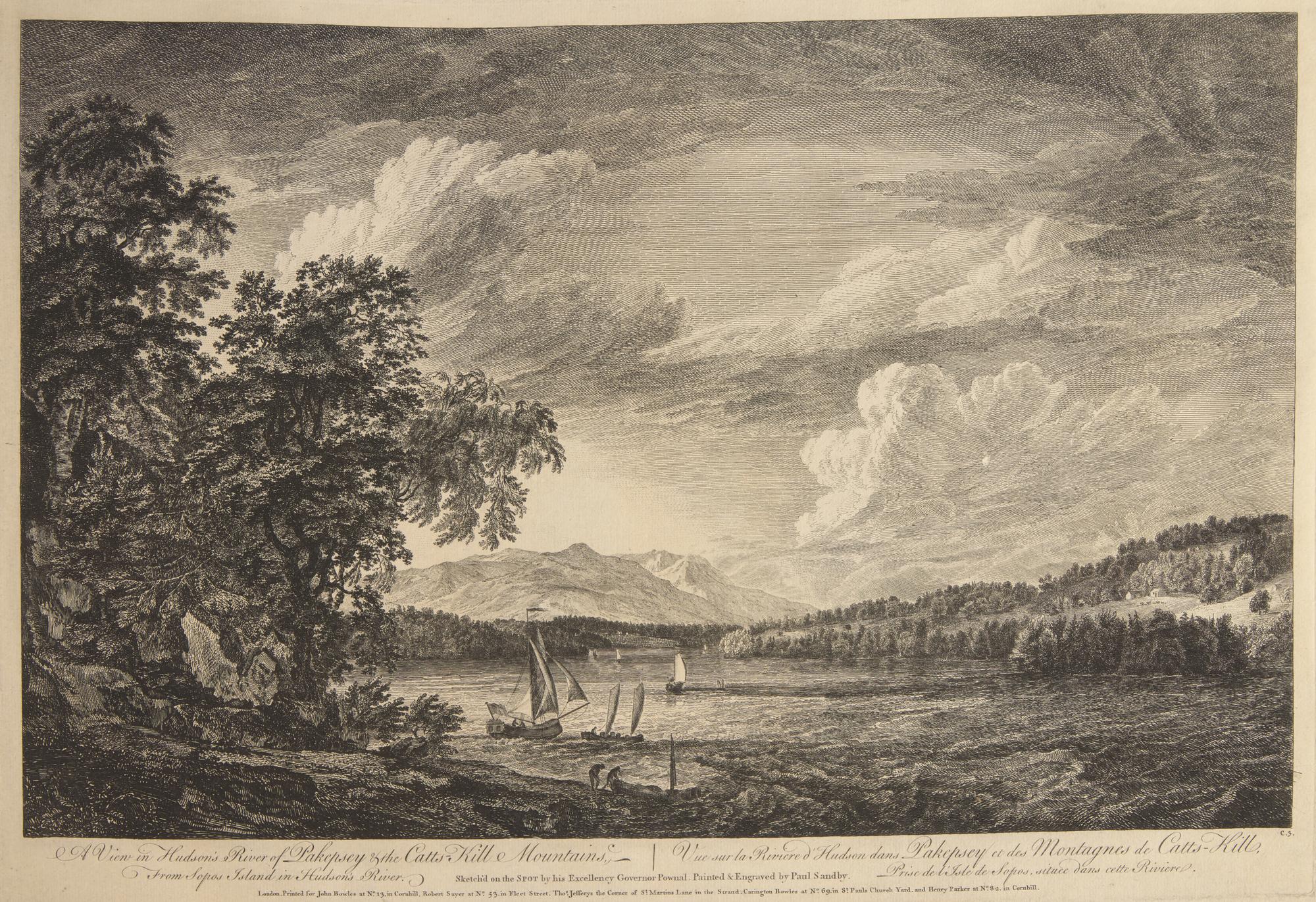 [American Views] Pownall, Thomas, and Paul Sandby. Scenographia Americana