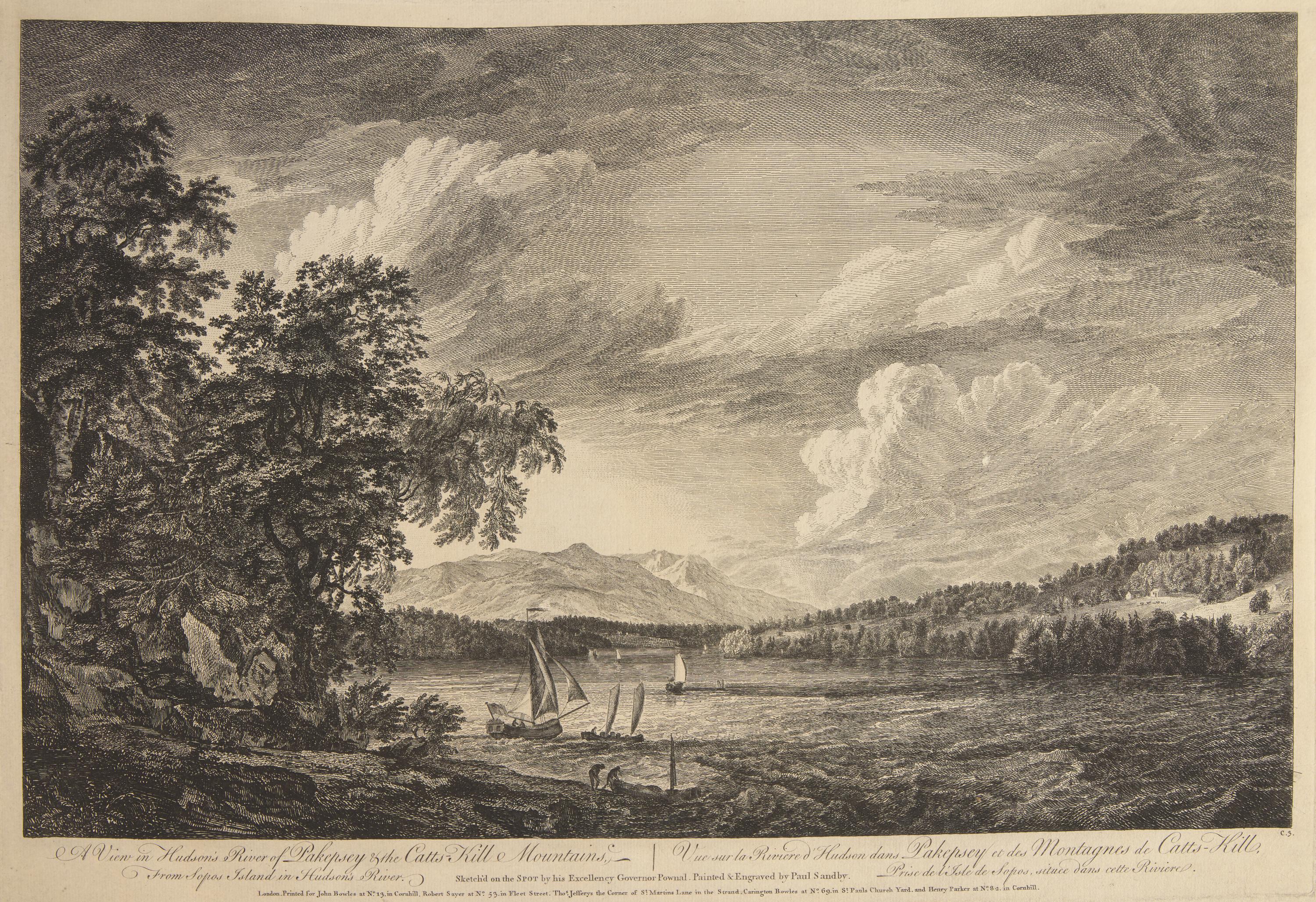 [American Views] Pownall, Thomas, and Paul Sandby. Scenographia Americana