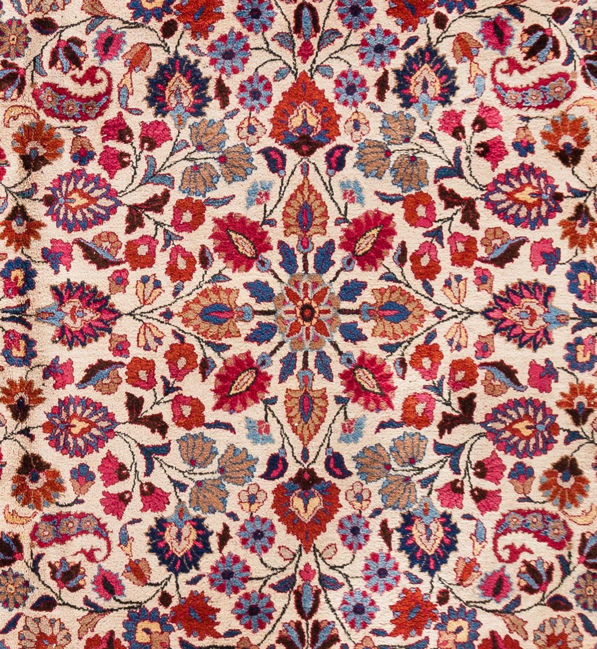 A Meshed Wool Rug