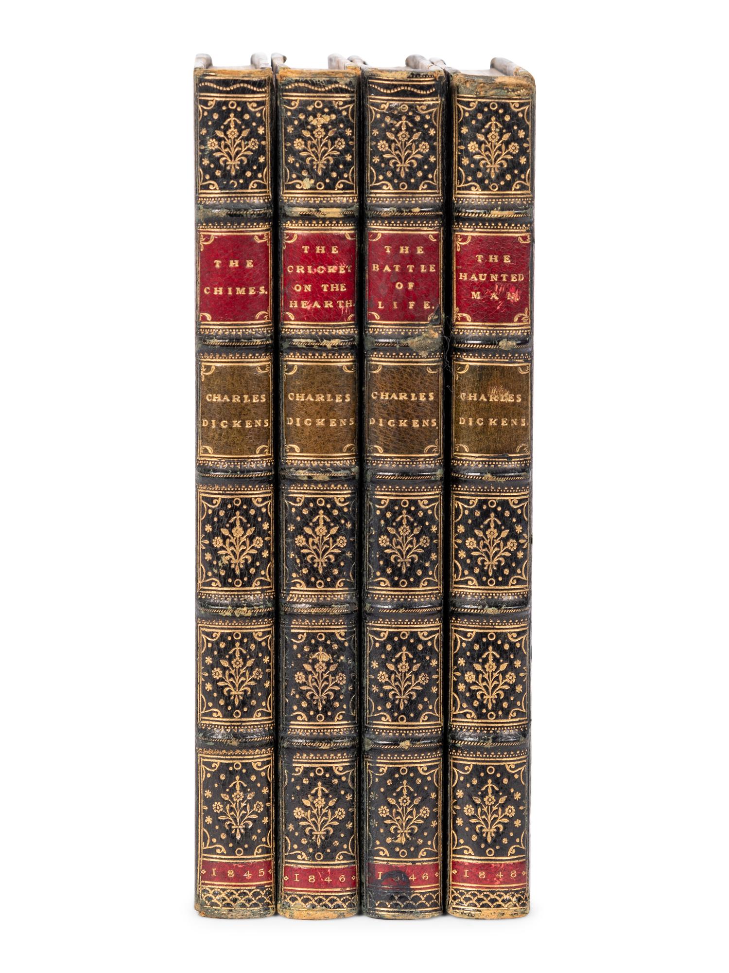 DICKENS, Charles (1812-1870). [Four Christmas Books].