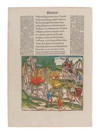 [BOOK ILLUSTRATION -- WOODCUTS]. -- [VERGILIUS MARO, Publius. Opera . Strassburg: Johannes Grüninger, 1502.]
