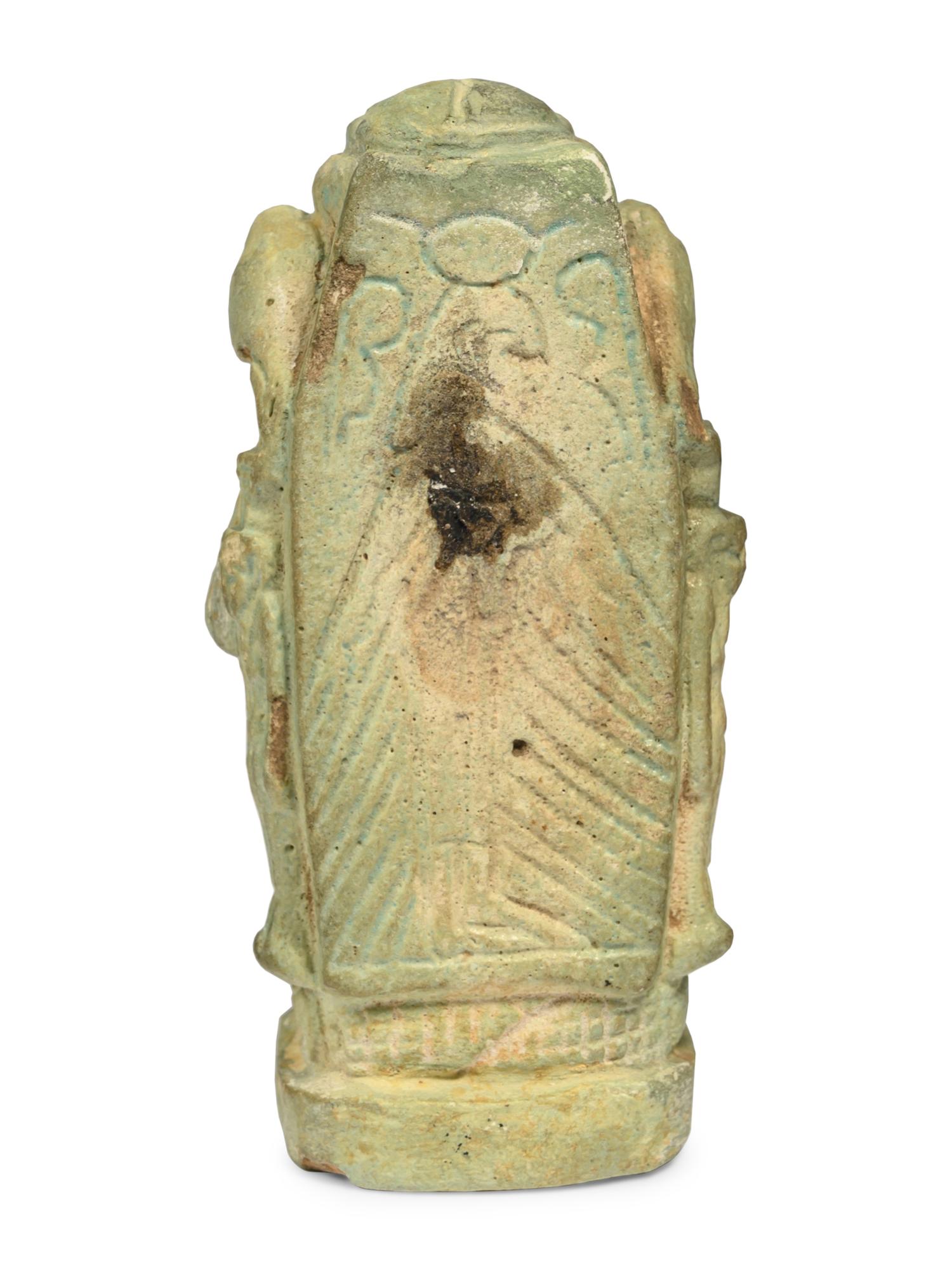 An Egyptian Faience Pataikos