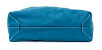 An Hermes Malachite/Bleu Izmir 45cm Taurillon Clemence Double Sens Tote, 17.5" x 15.5" x 5".
