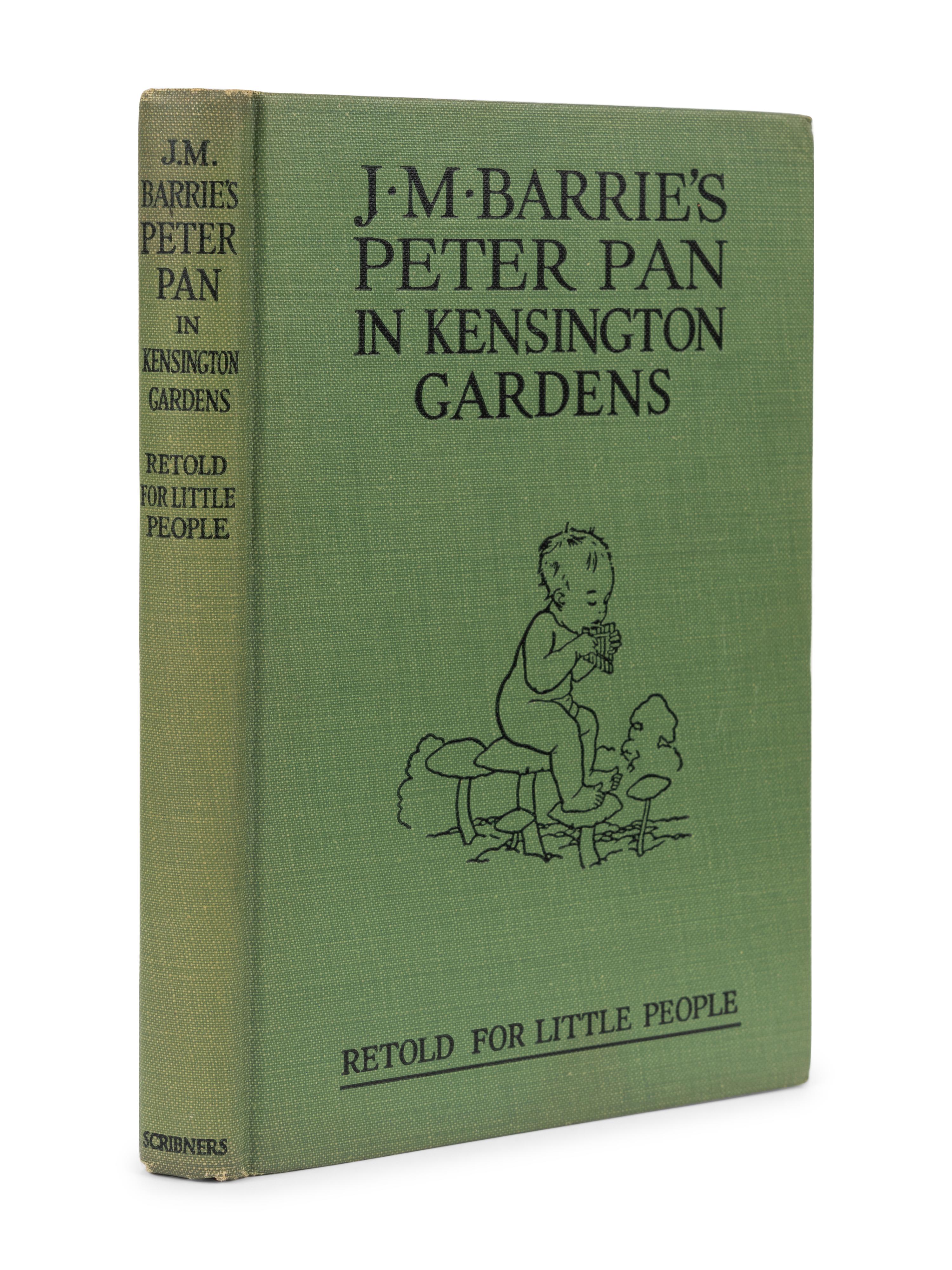 BARRIE, James Matthew, Sir (1860-1937). A group of 11 works, including: