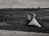 A group of five photographs from the Farm Families Project