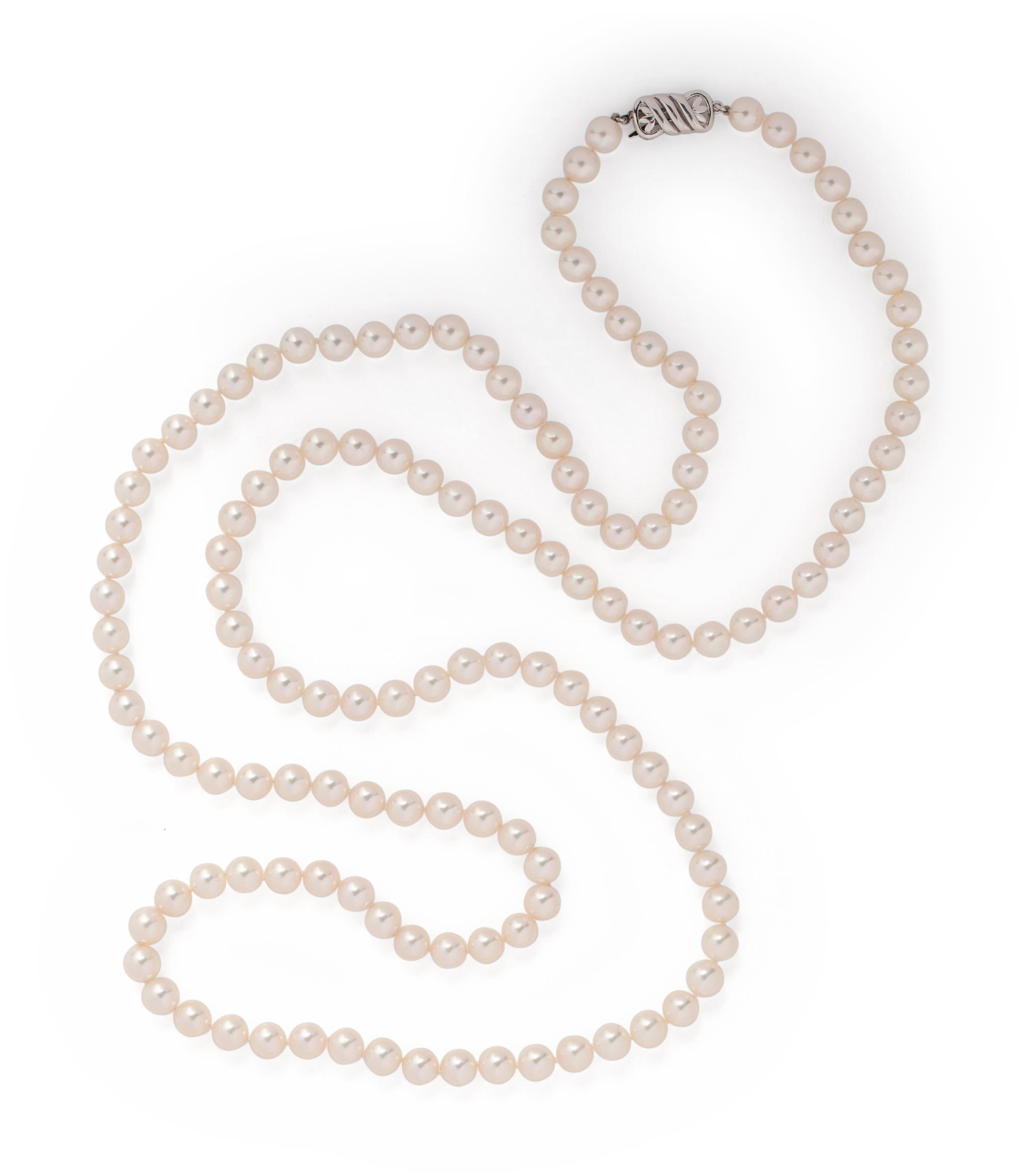 CULTURED PEARL NECKLACE