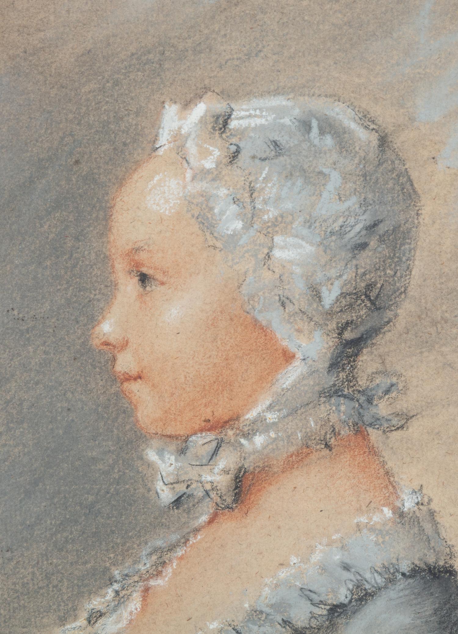 A Pair of French Pastel Portraits