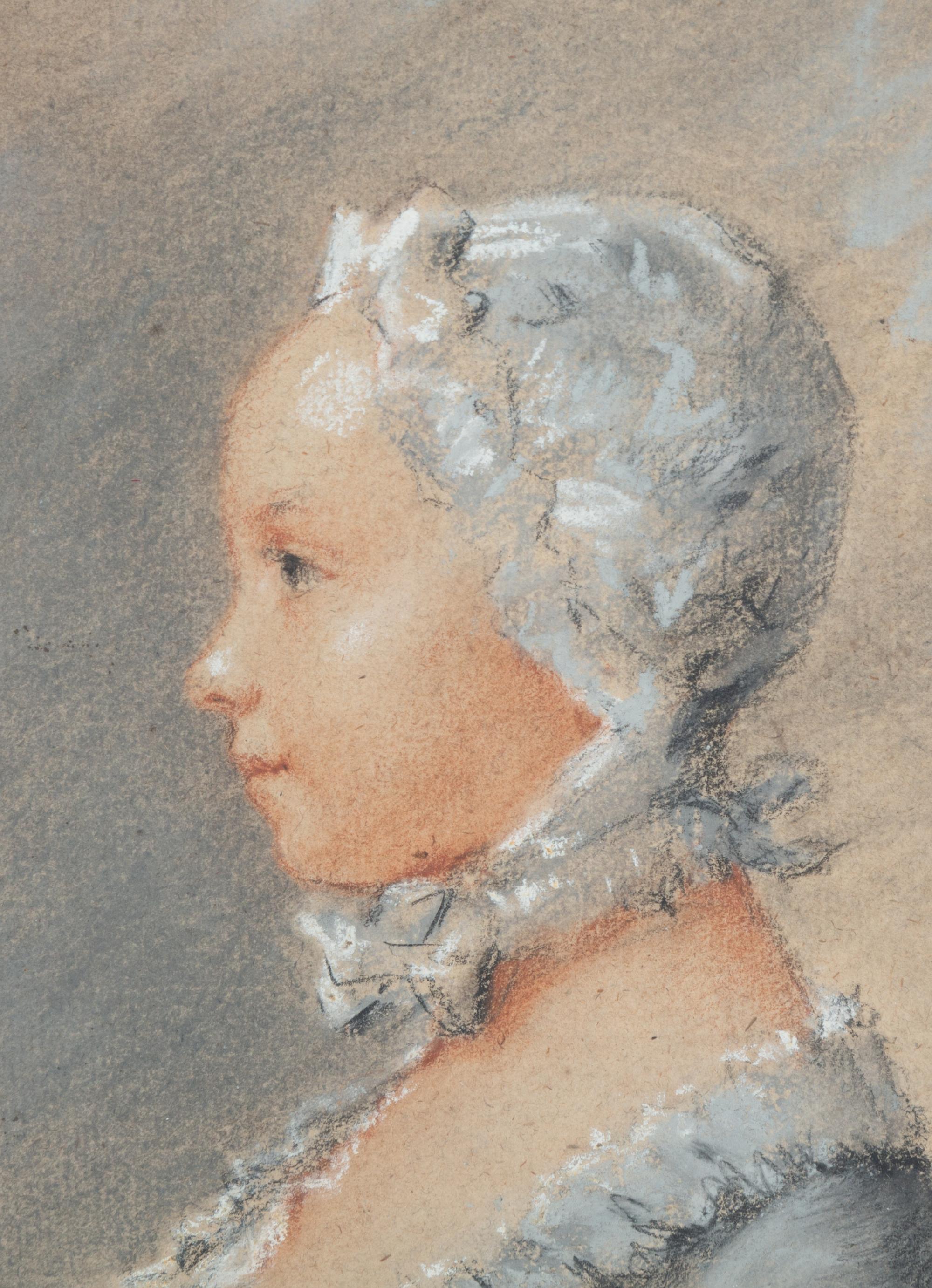 A Pair of French Pastel Portraits