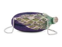 Judith Leiber Collector's Edition Eggplant Minaudière
