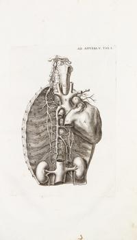 (ANATOMY) MORGAGNI, GIOVANNI BATTISTA. Adversaria anatomica omnia... Venice, 1762. Six parts in one, bound with Epistolae...