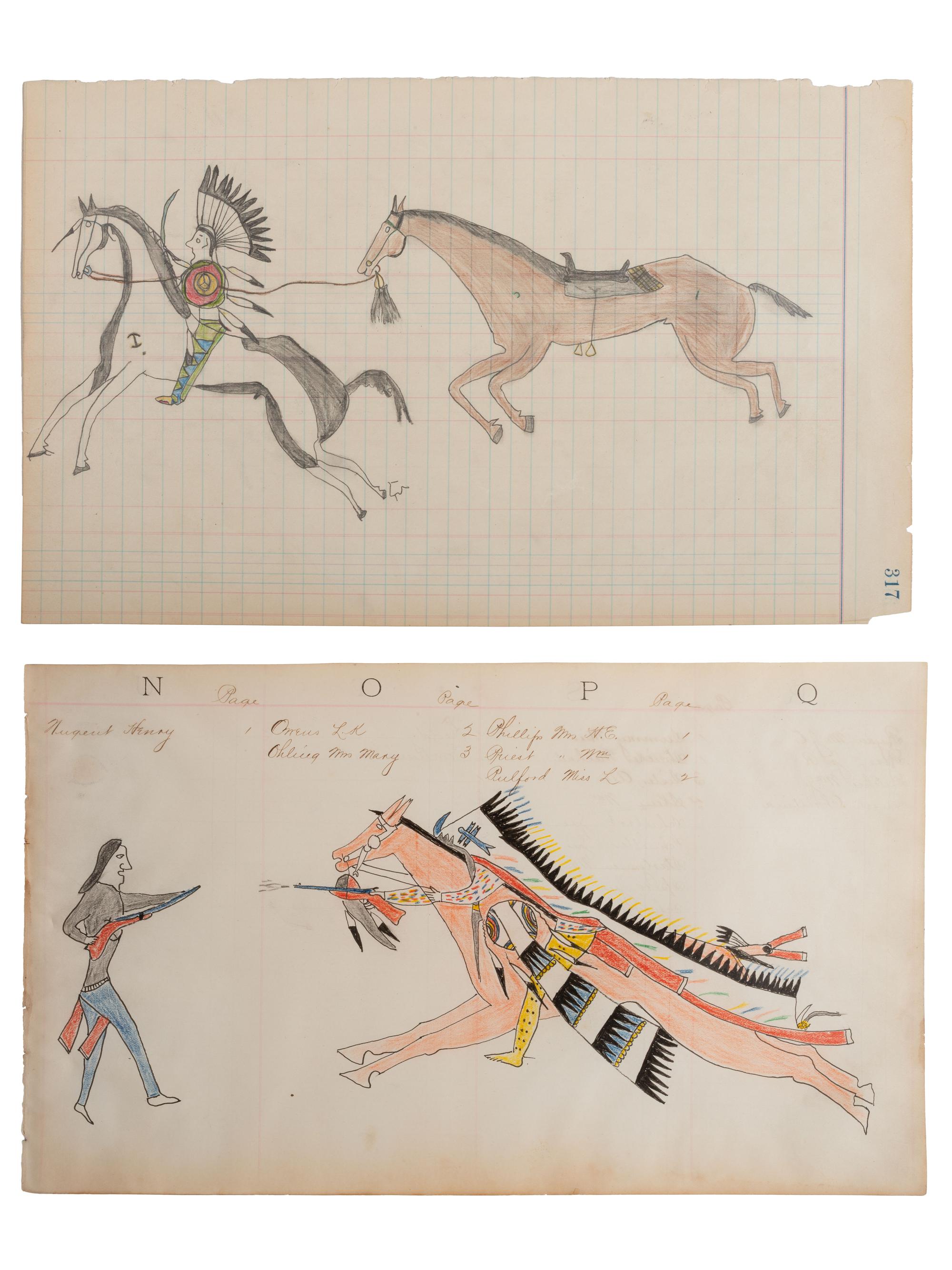 Plains Ledger Drawings