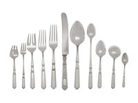An American Silver Flatware Service