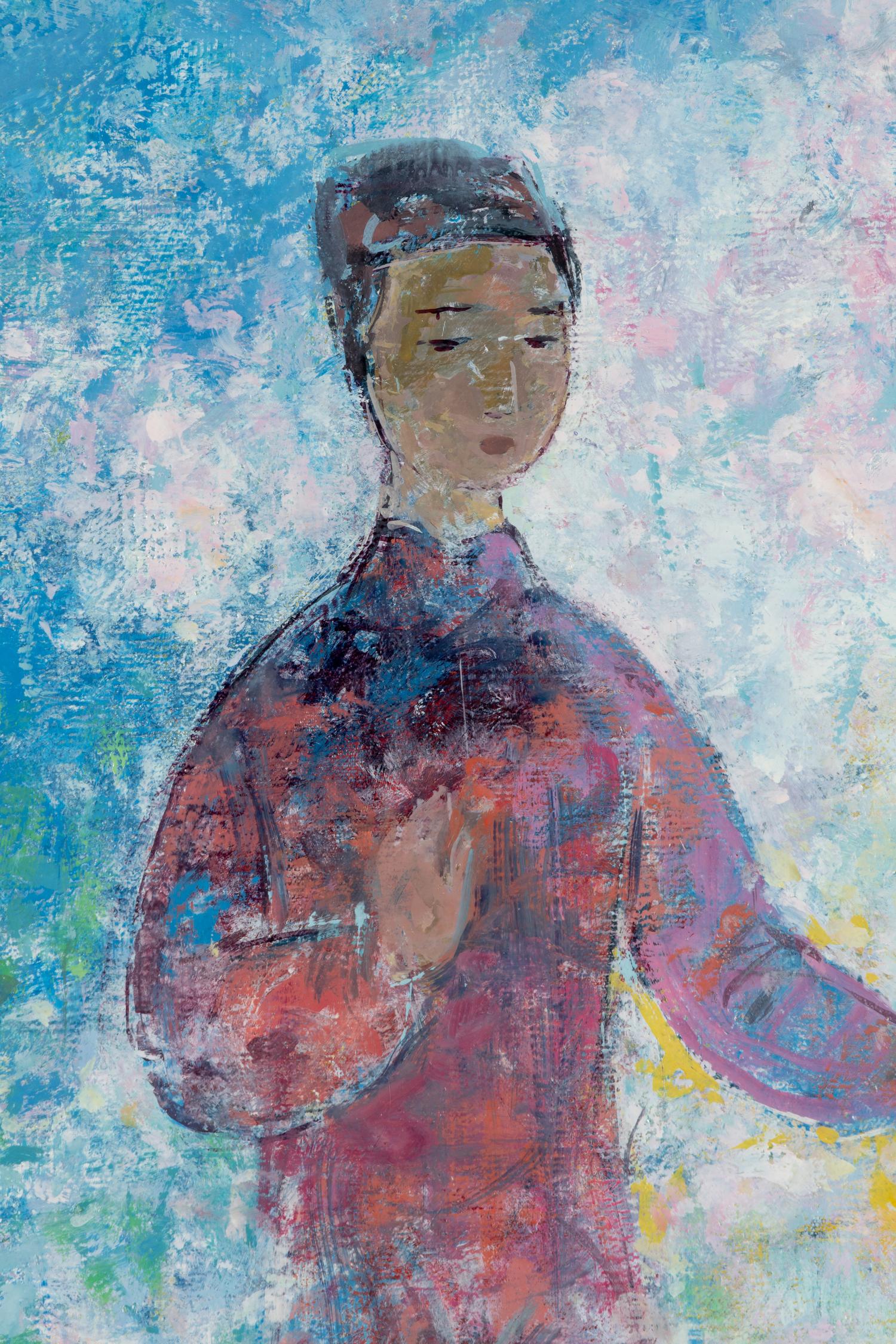 Vu Cao Dam 武高談 (French/Vietnamese, 1908-2000) — Le Printemps , 1983