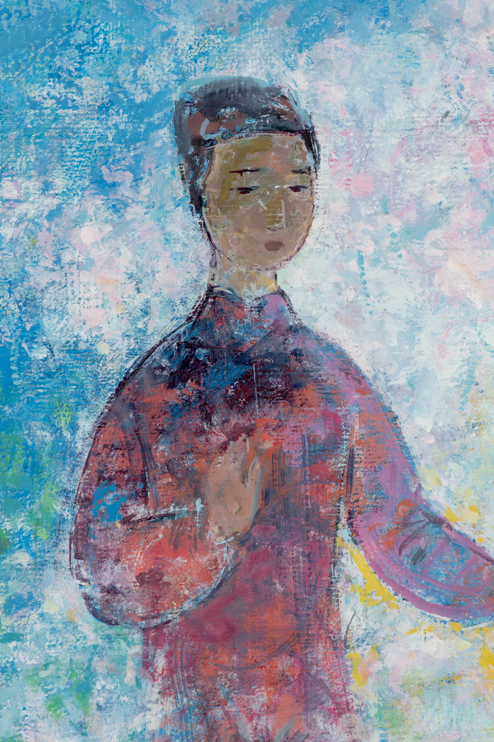 Vu Cao Dam 武高談 (French/Vietnamese, 1908-2000) — Le Printemps , 1983