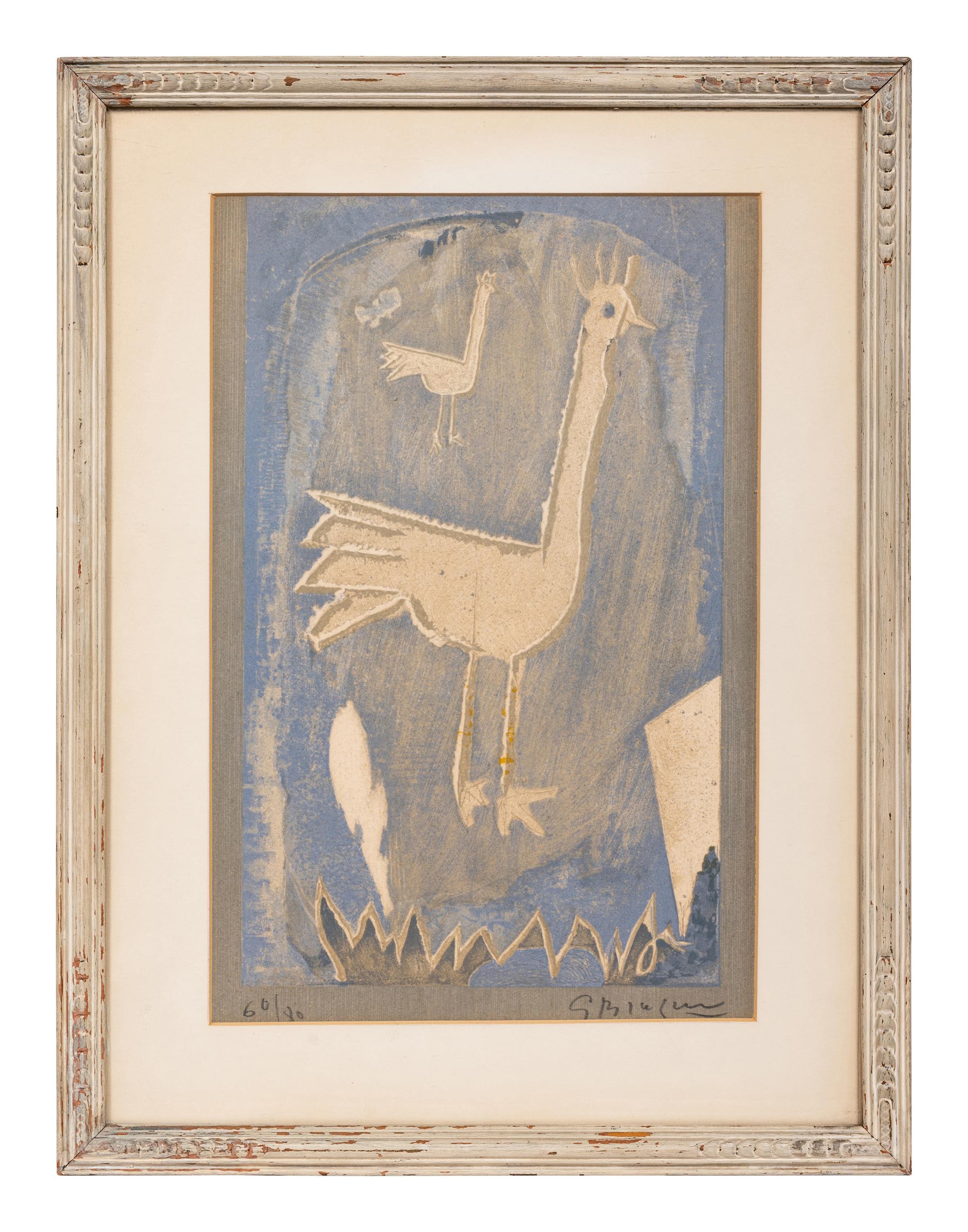Le coq (Frontispiece for Mods and Movements in Art, Vol VII, No. 27-28 )