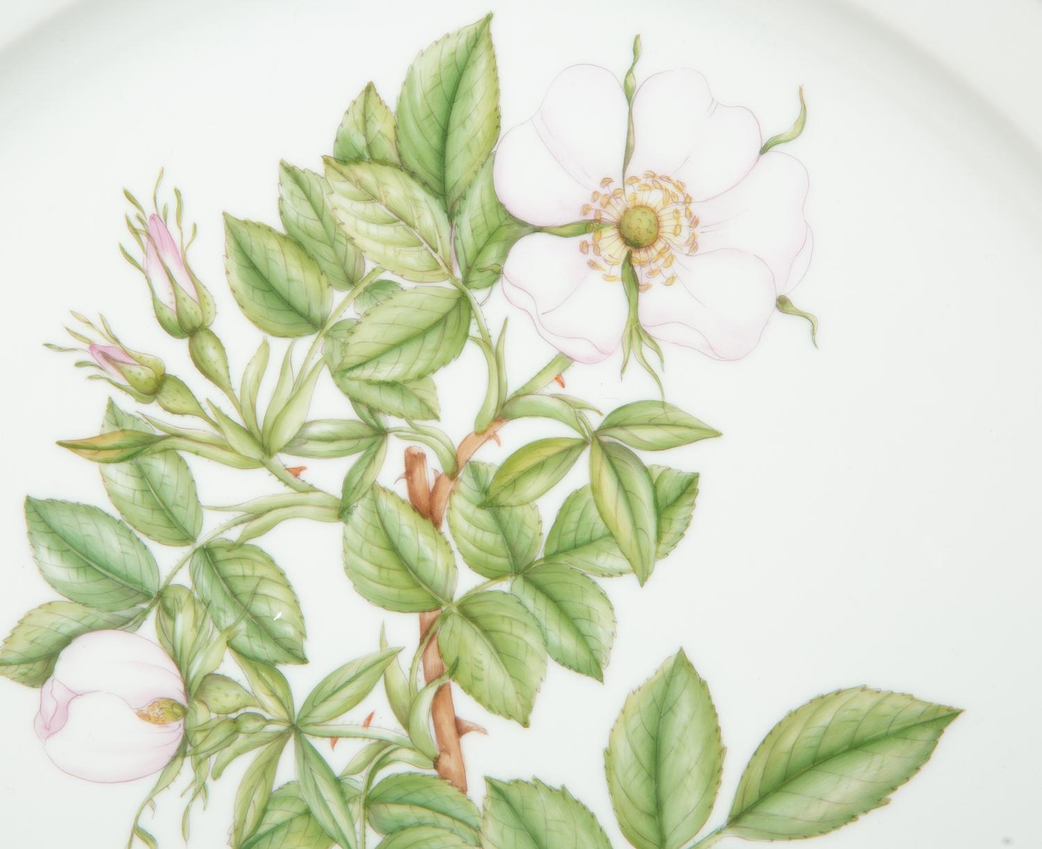 A Royal Copenhagen Flora Danica Porcelain Round Platter