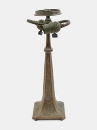An American Bronze Leaded Table Lamp