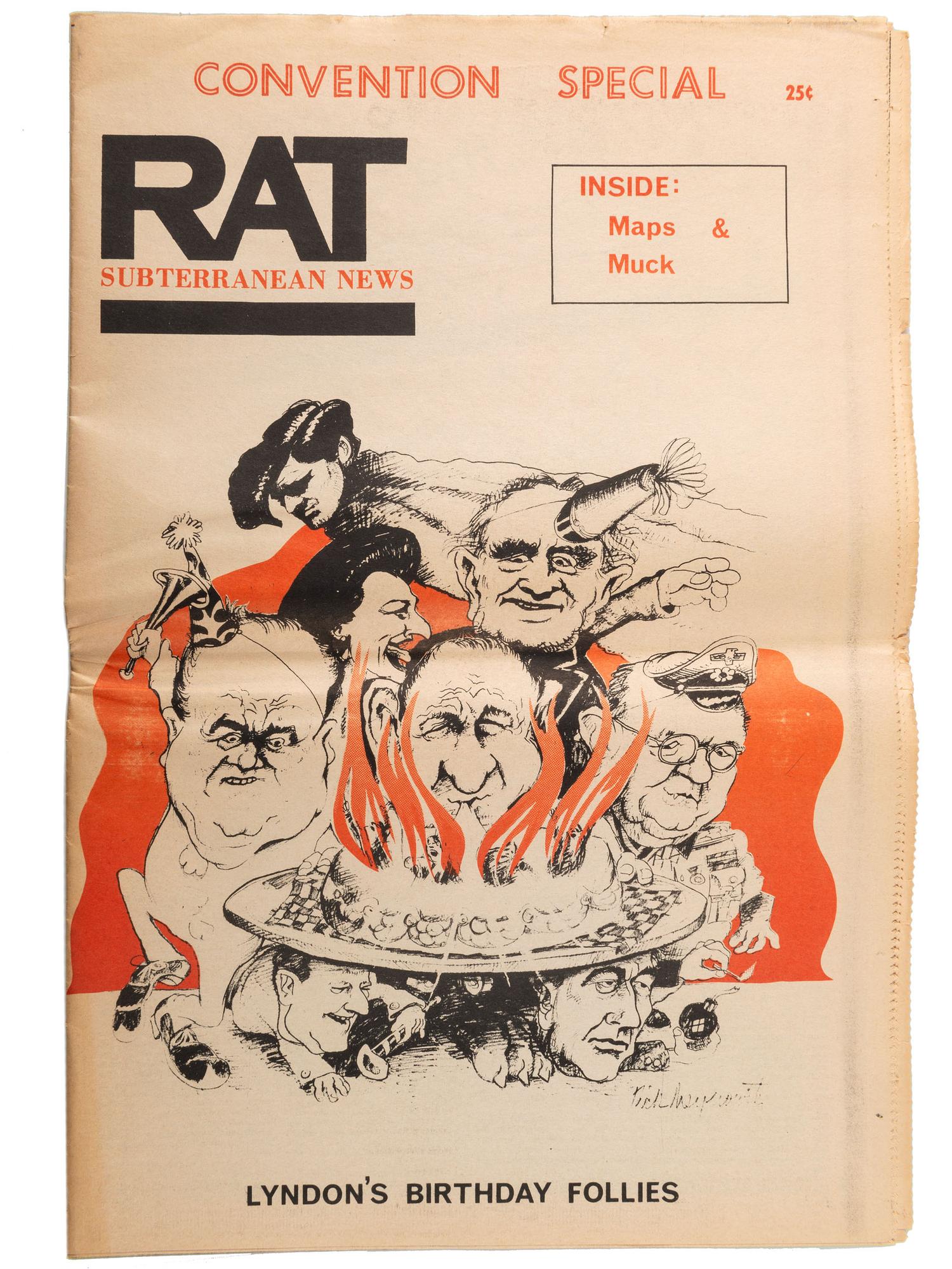 [DEMOCRATIC PARTY]. A group of tickets, pamphlets, and other campaign ephemera from the Hubert Humphrey, Eugene McCarthy, and George McGovern campaigns, comprising: