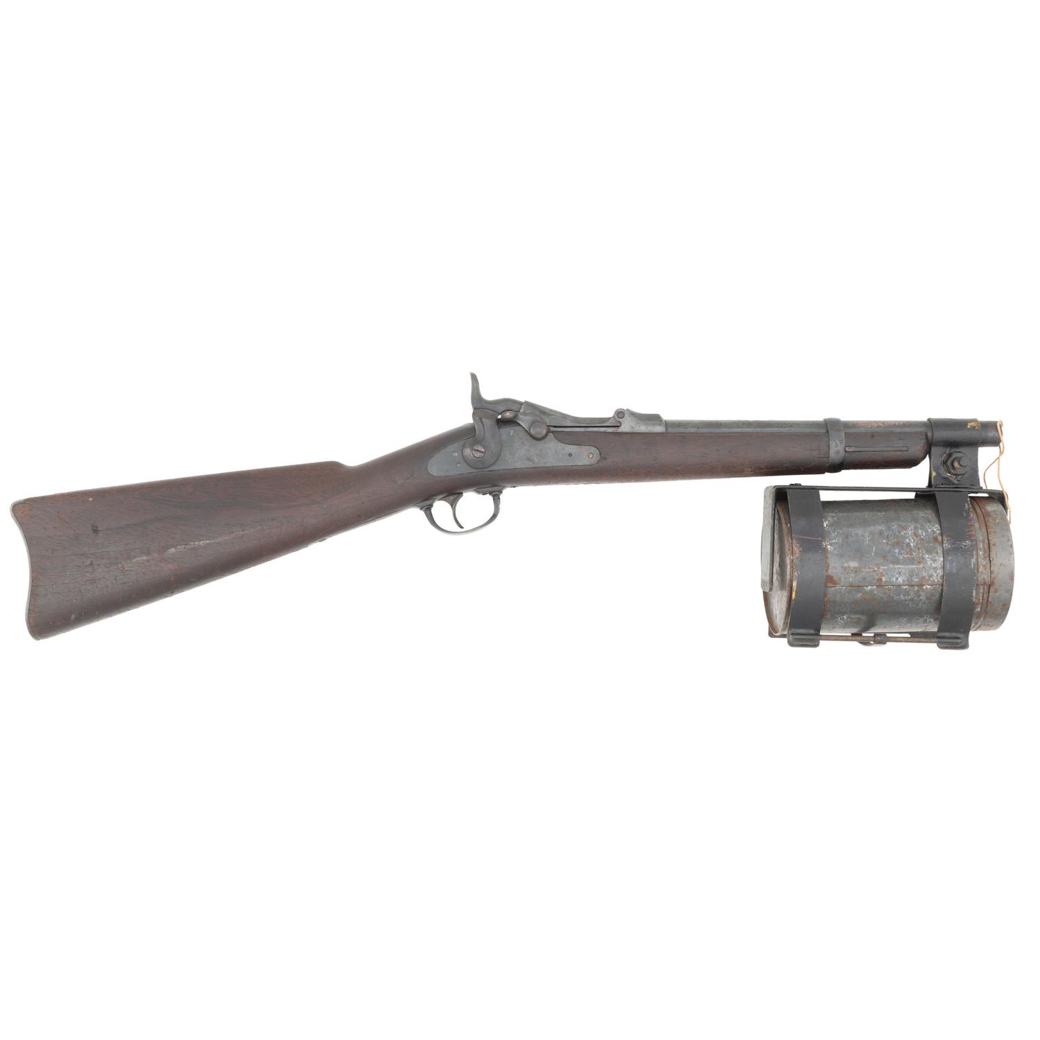 Trapdoor Line Throwing Gun in Case with Accessories