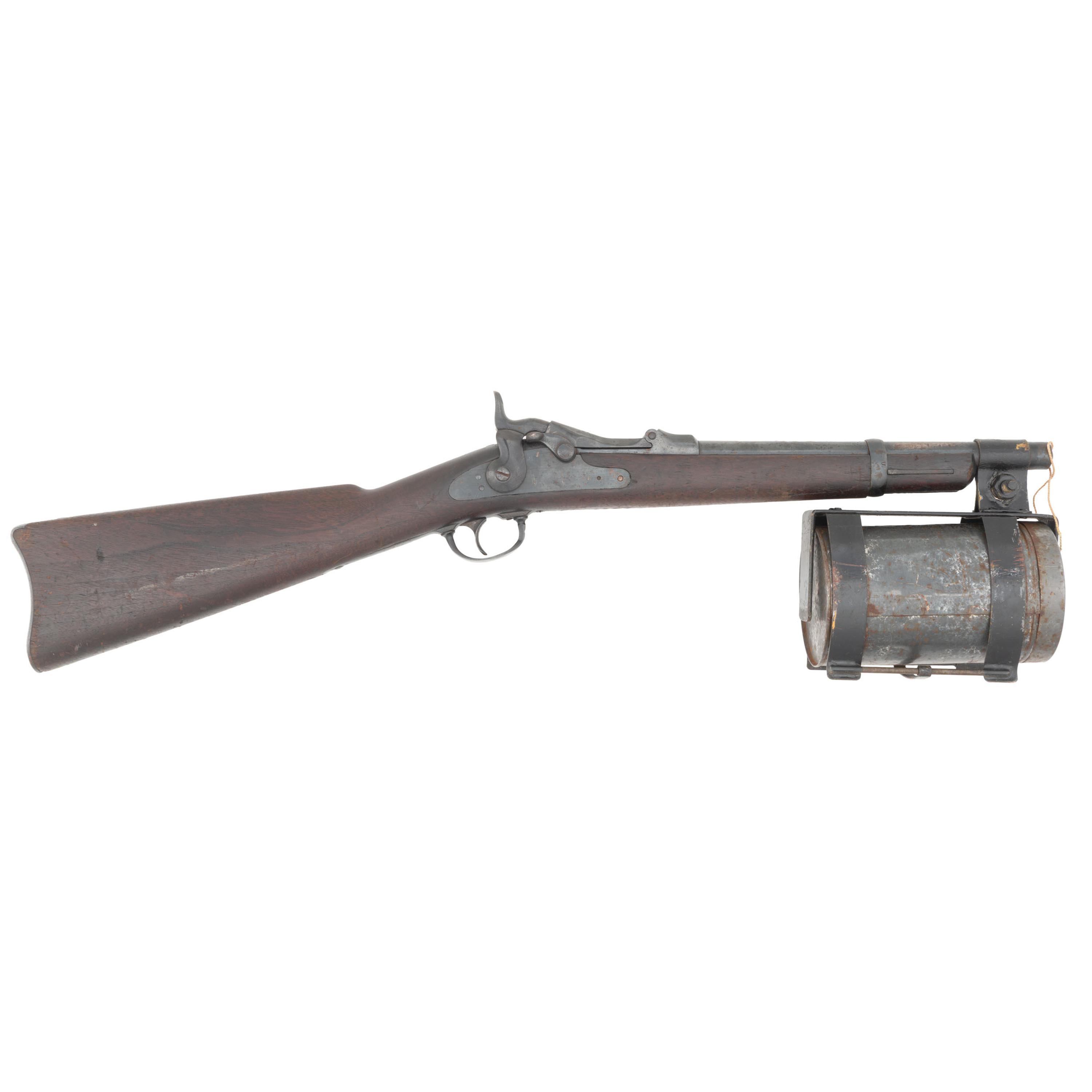 Trapdoor Line Throwing Gun in Case with Accessories