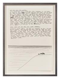 Untitled (Bam!) , 1997, Untitled (Draughtsman takes a shower) , 1997, Untitled (Dear Your Majesty) , 1997-99, Untitled (Trademarks) , 1999, Untitled (Crossword) , 1998 and Untitled , 2003 (a group of 6 works)