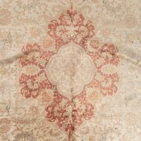 A Qom Silk Rug