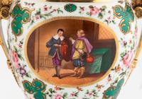 A Pair of Paris Porcelain Urns