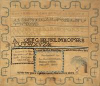 Two Needlework Samplers