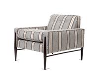 An Upholstered Armchair Height 27 1/2 inches. — 20TH CENTURY