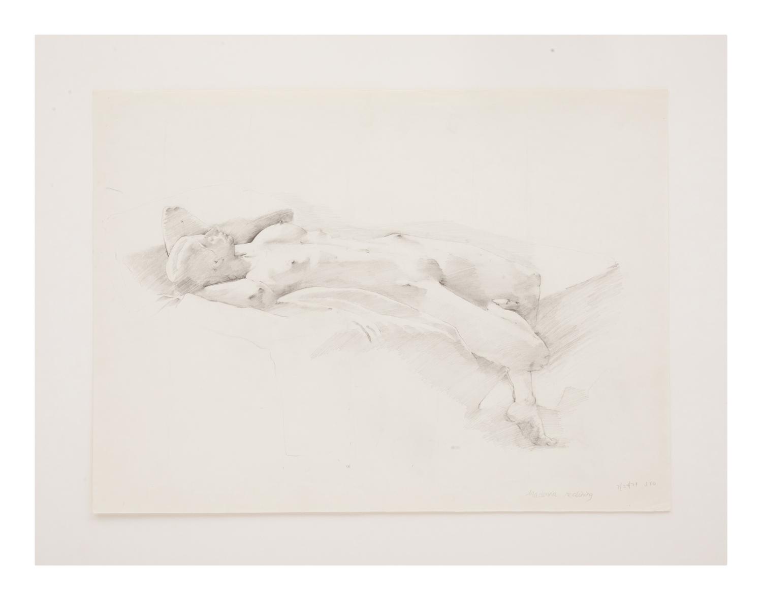 Madonna, Reclining