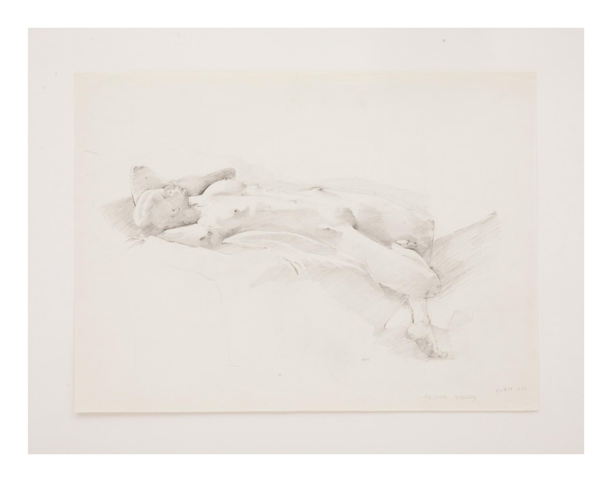 Madonna, Reclining