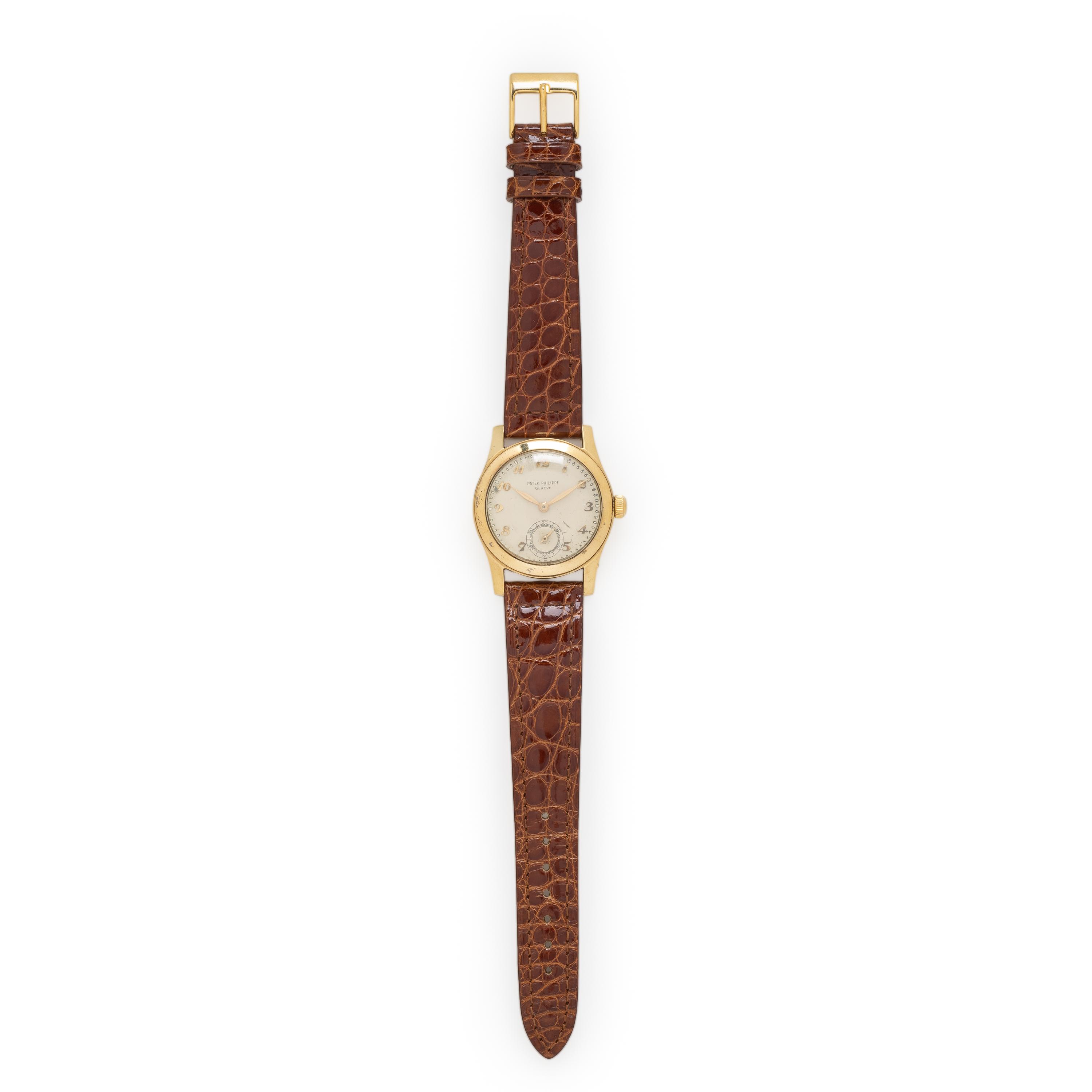 Patek Philippe, Ref. 2483J, 18K Yellow Gold 'Calatrava' Watch with 'Breguet' Dial