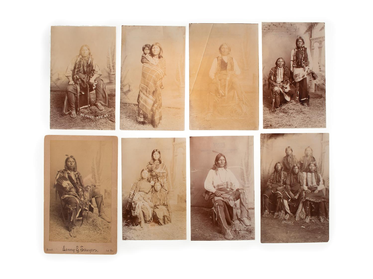 A Group of Lenny and Sawyers Photographs of Kiowa Apache