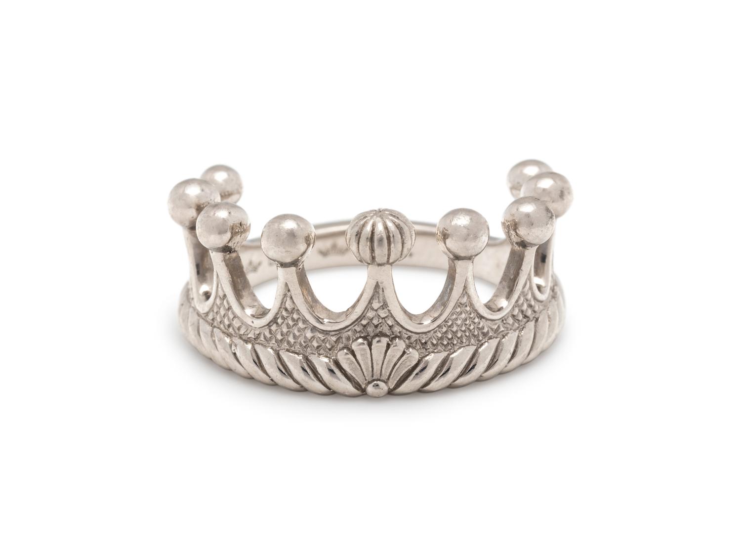 CYNTHIA BACH, PLATINUM RING
