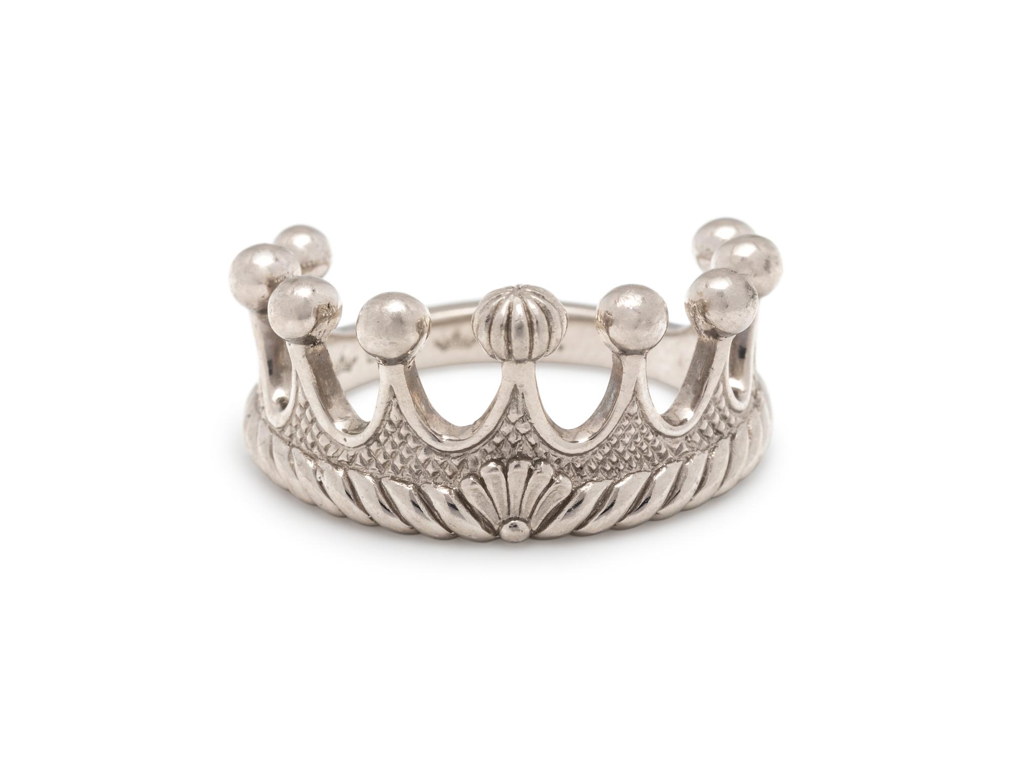 CYNTHIA BACH, PLATINUM RING