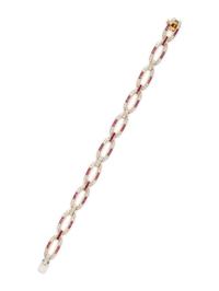 RUBY AND DIAMOND BRACELET